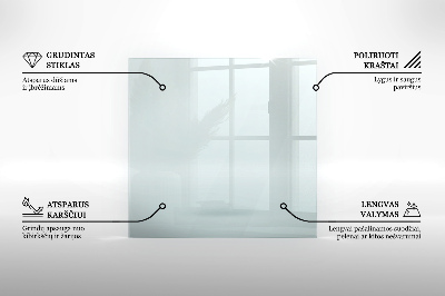 Hatszögletű kandalló alátét átlátszó