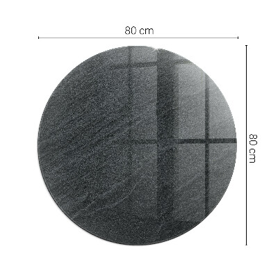 Kör alakú kandalló alátét Természetes kő minta