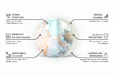 Kör alakú kandalló alátét Geometria három dimenzióban
