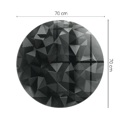 Kör alakú kandalló alátét Geometria három dimenzióban