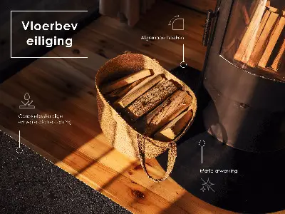 Téglalap alakú fekete kandalló alátét lemez