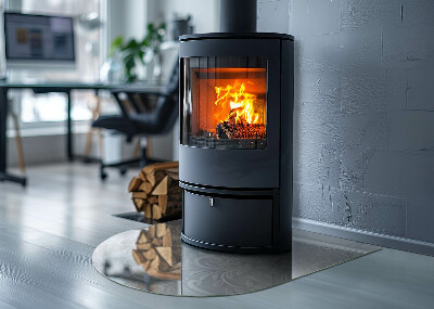 Kandalló üveg alátét Elegáns növényi minta