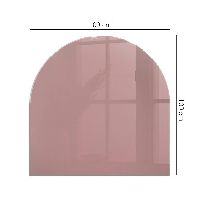 Kandalló üveg alátét Szín Pink