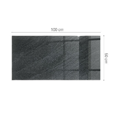 Téglalap alakú kandalló alátét Natural stone texture