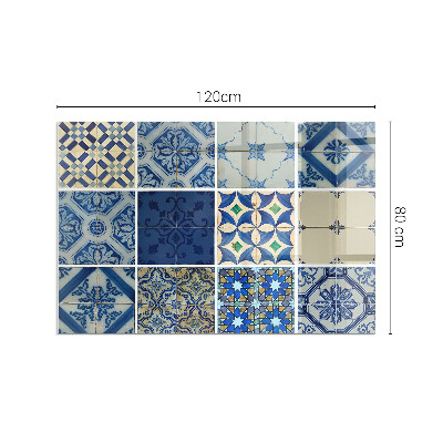 Téglalap alakú kandalló alátét Ceramic tile patterns