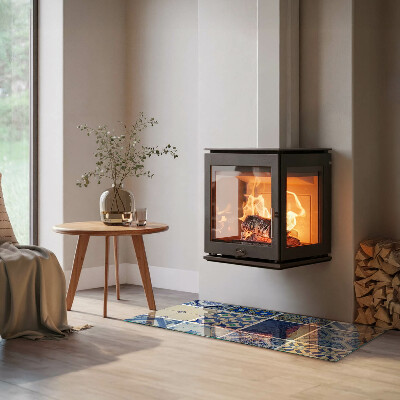 Téglalap alakú kandalló alátét Ceramic tile patterns