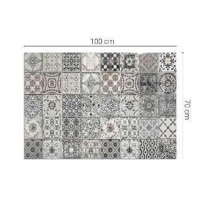 Kandalló alátét üveg Decorative tile patterns