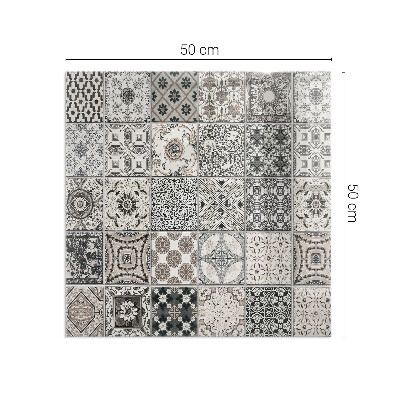 Kandalló alátét üveg Decorative tile patterns