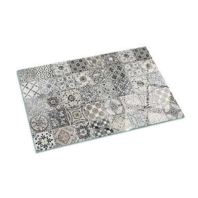 Kandalló alátét üveg Decorative tile patterns