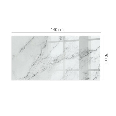 Téglalap alakú kandalló alátét Marble pattern with veins