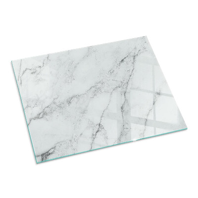 Téglalap alakú kandalló alátét Marble pattern with veins