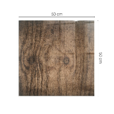 Téglalap alakú kandalló alátét Natural wood pattern