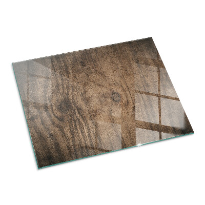 Téglalap alakú kandalló alátét Natural wood pattern