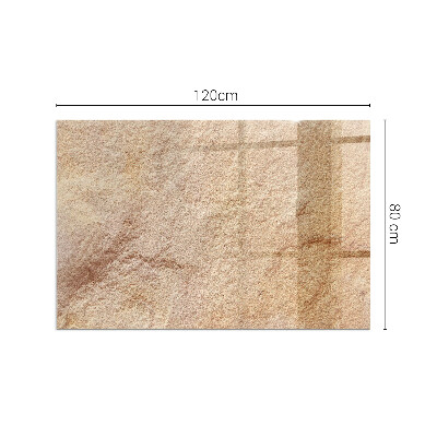 Kandalló alátét üveg Natural stone texture