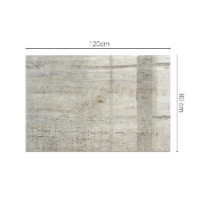 Kandalló alátét üveg Light wood texture