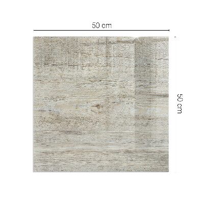 Kandalló alátét üveg Light wood texture