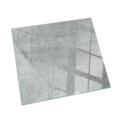 Téglalap alakú kandalló alátét Raw concrete texture