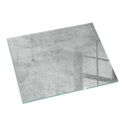Téglalap alakú kandalló alátét Raw concrete texture