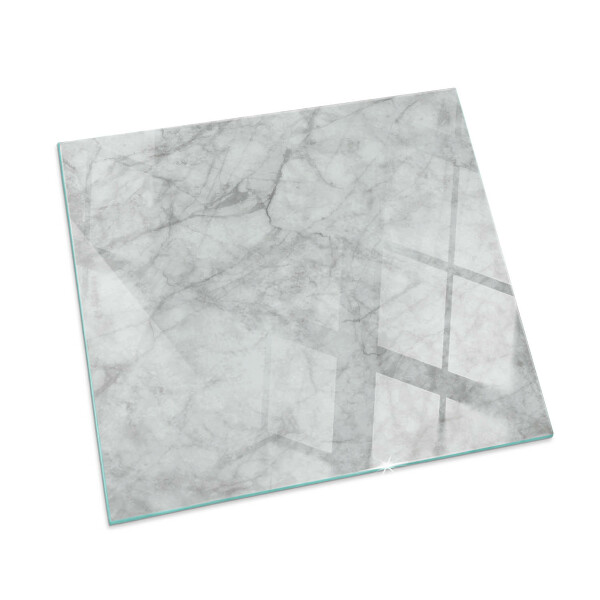 Téglalap alakú kandalló alátét Marble structure pattern