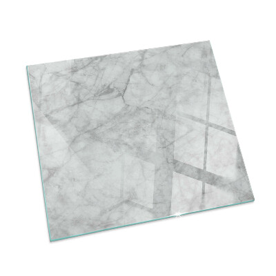 Téglalap alakú kandalló alátét Marble structure pattern