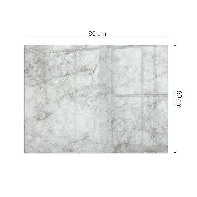 Téglalap alakú kandalló alátét Marble structure pattern