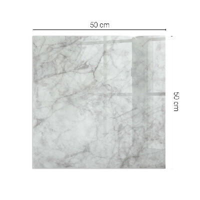 Téglalap alakú kandalló alátét Marble structure pattern