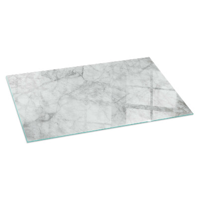 Téglalap alakú kandalló alátét Marble structure pattern