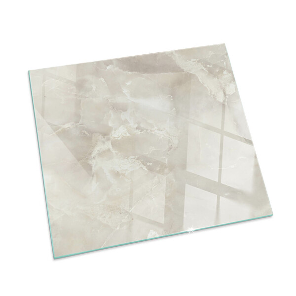 Kandalló alátét üveg Natural marble pattern