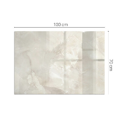 Kandalló alátét üveg Natural marble pattern