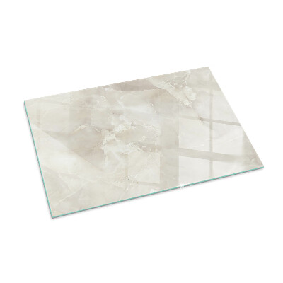 Kandalló alátét üveg Natural marble pattern