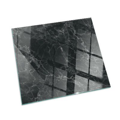 Téglalap alakú kandalló alátét Elegant marble pattern