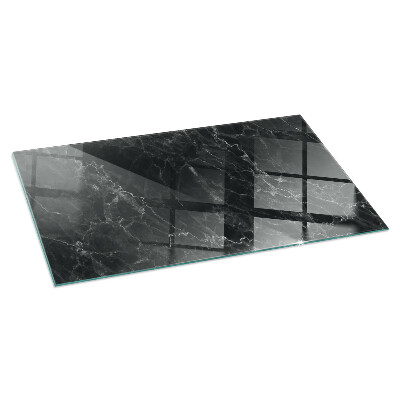 Téglalap alakú kandalló alátét Elegant marble pattern