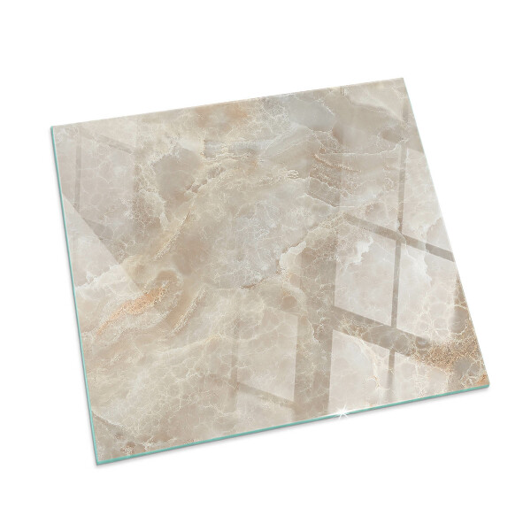 Kandalló alátét üveg Natural stone pattern