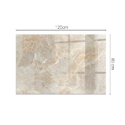 Kandalló alátét üveg Natural stone pattern