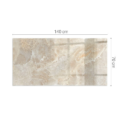 Kandalló alátét üveg Natural stone pattern