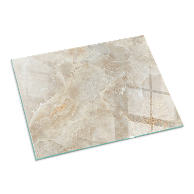 Kandalló alátét üveg Natural stone pattern