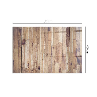 Téglalap alakú kandalló alátét Wooden board in arrangement