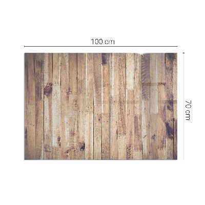 Téglalap alakú kandalló alátét Wooden board in arrangement