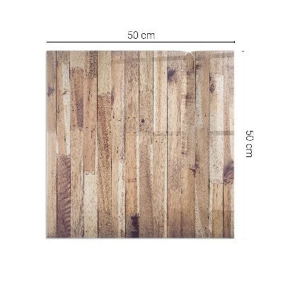 Téglalap alakú kandalló alátét Wooden board in arrangement