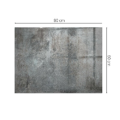 Kandalló alátét üveg Raw surface texture