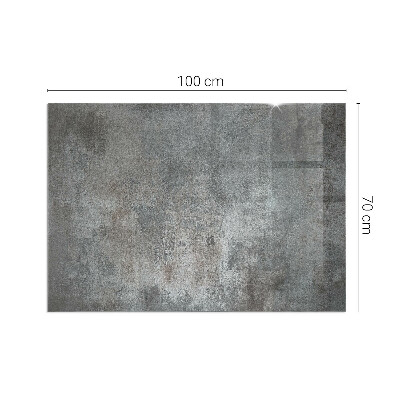 Kandalló alátét üveg Raw surface texture