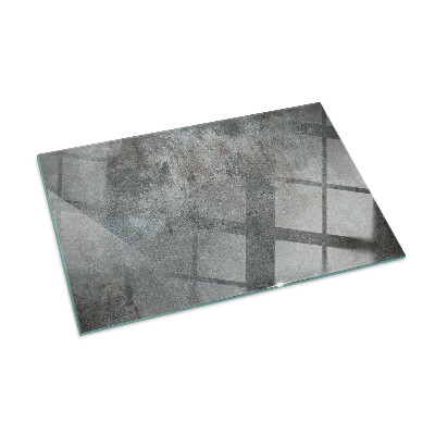 Kandalló alátét üveg Raw surface texture
