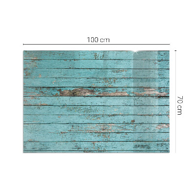 Kandalló alátét üveg Rustic style boards