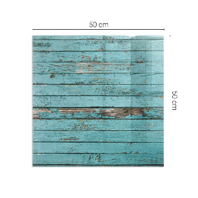 Kandalló alátét üveg Rustic style boards