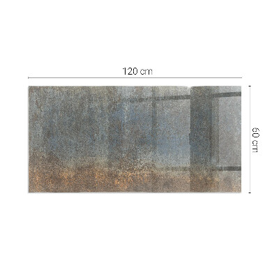 Téglalap alakú kandalló alátét Abstract textured pattern