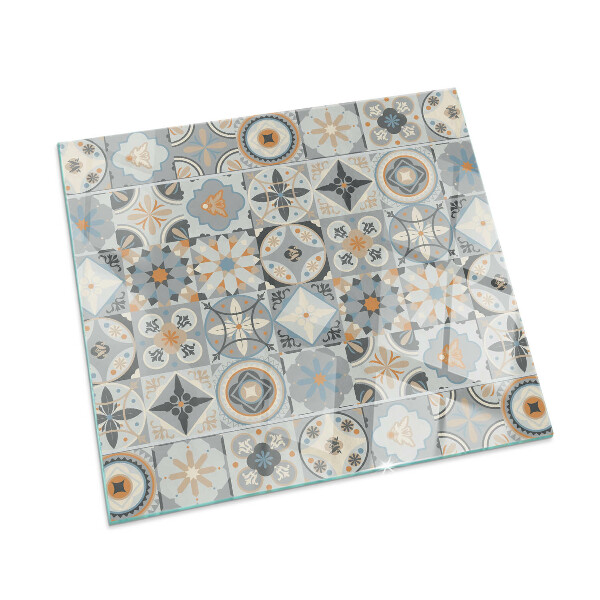 Kandalló alátét üveg Mosaic patterns in tiles