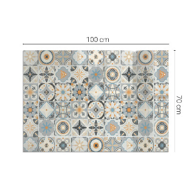 Kandalló alátét üveg Mosaic patterns in tiles