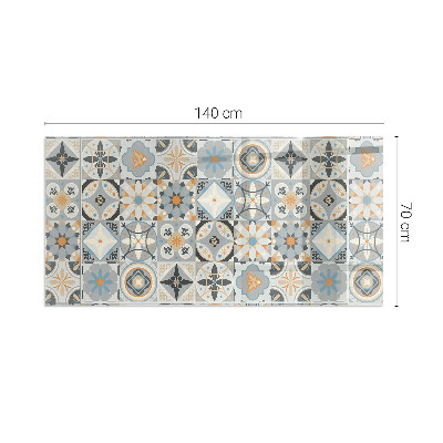 Kandalló alátét üveg Mosaic patterns in tiles