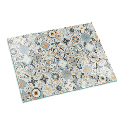 Kandalló alátét üveg Mosaic patterns in tiles