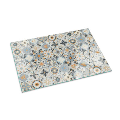 Kandalló alátét üveg Mosaic patterns in tiles
